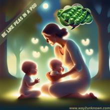 Be like peas in a pod