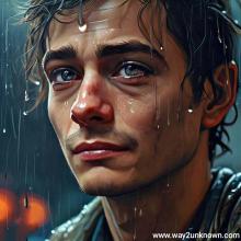 A face like a wet weekend 